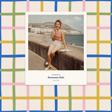 Pattern 14, polaroid cover